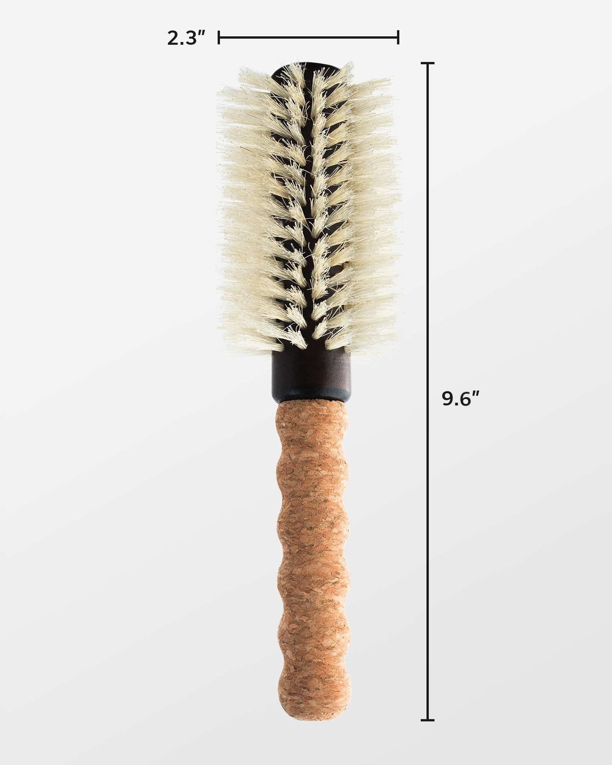 Medium Round Boar / Nylon Bristle Brush