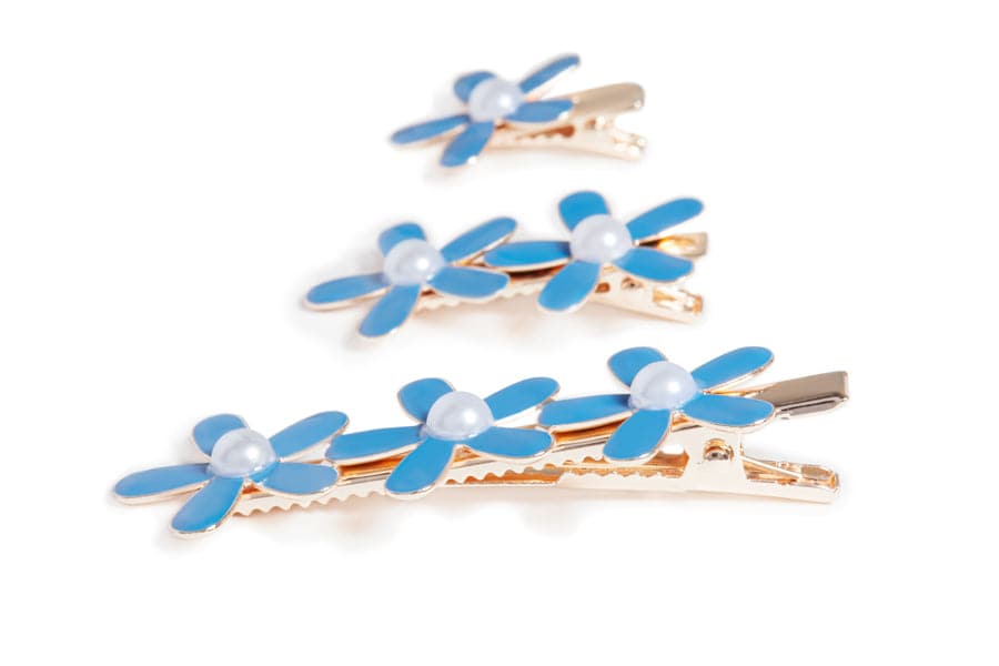 NuMe Flower Hair Clip Set