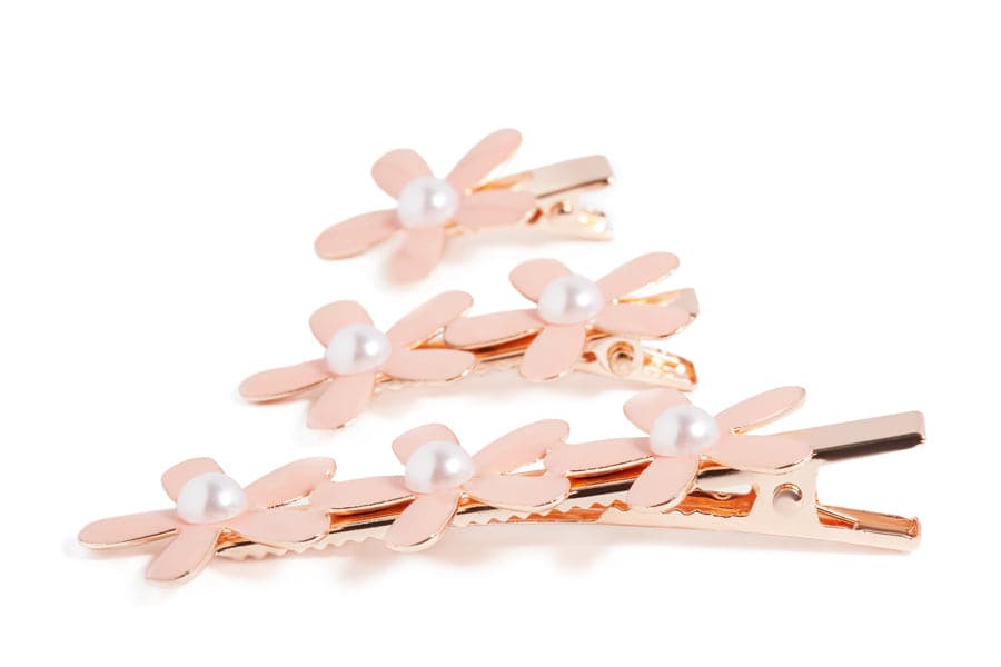 NuMe Flower Hair Clip Set
