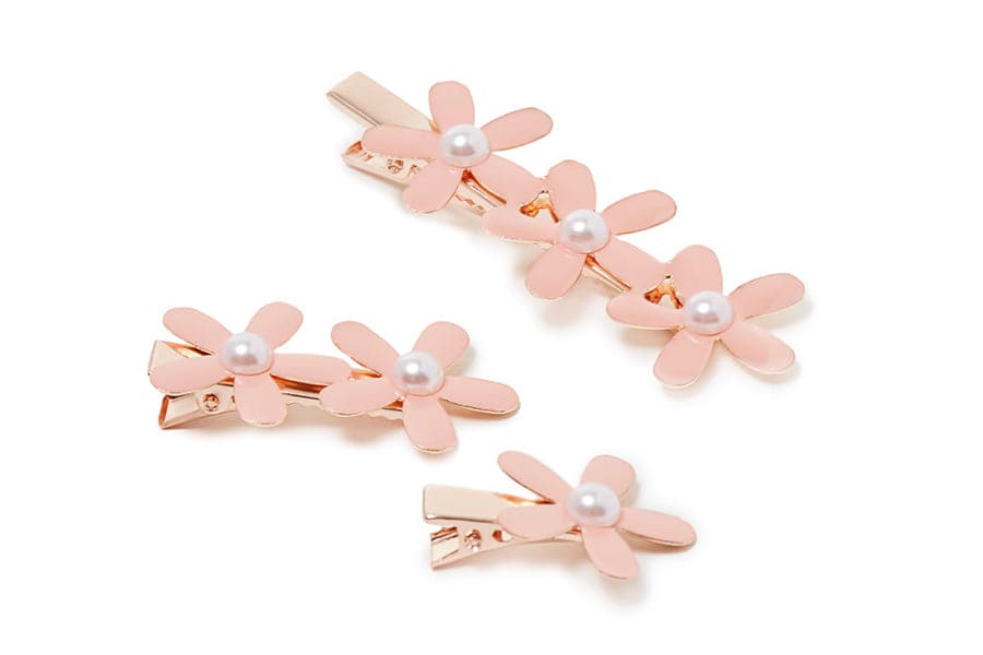 NuMe Flower Hair Clip Set