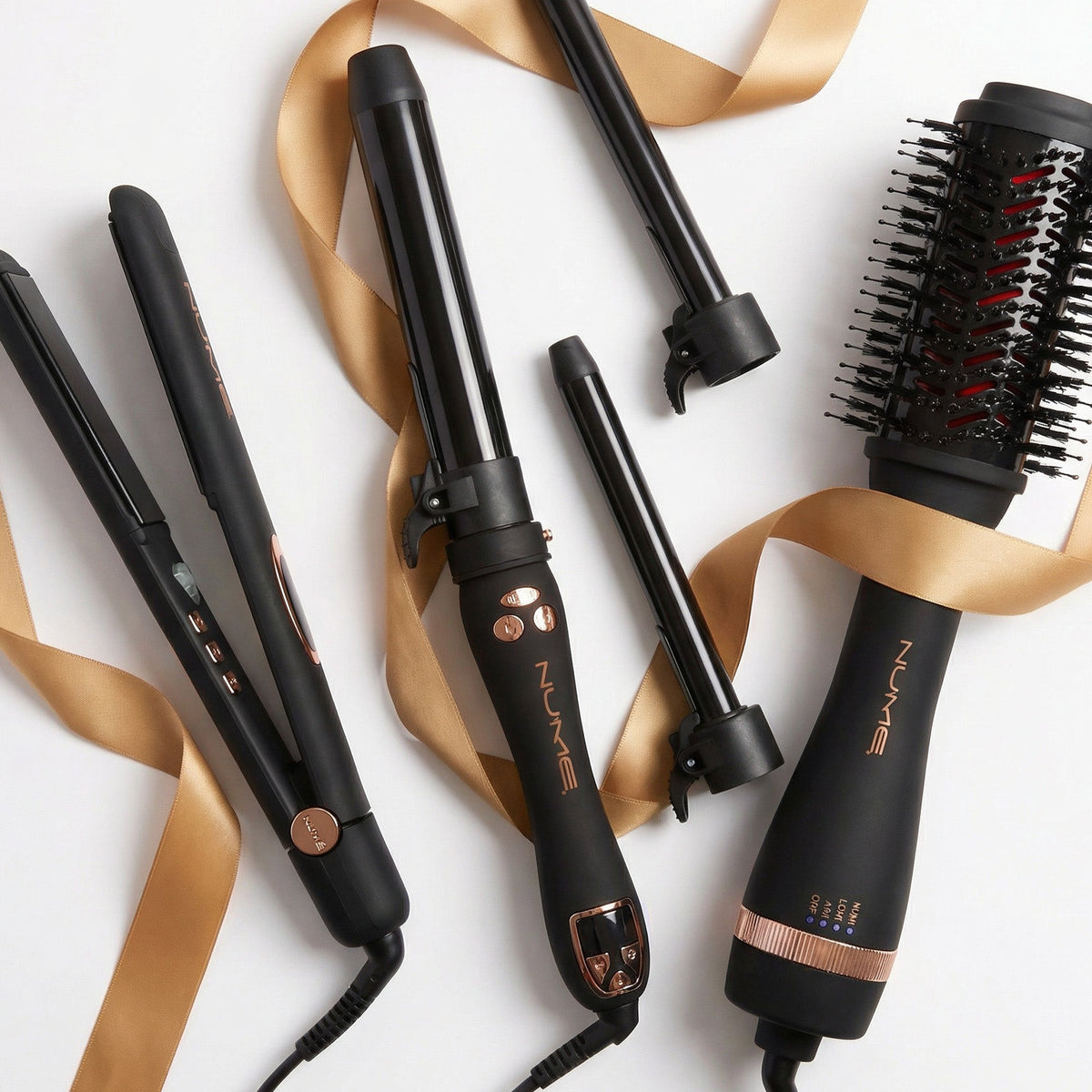 Total Transformation Styling Bundle – 3-Piece Hair Tool Set