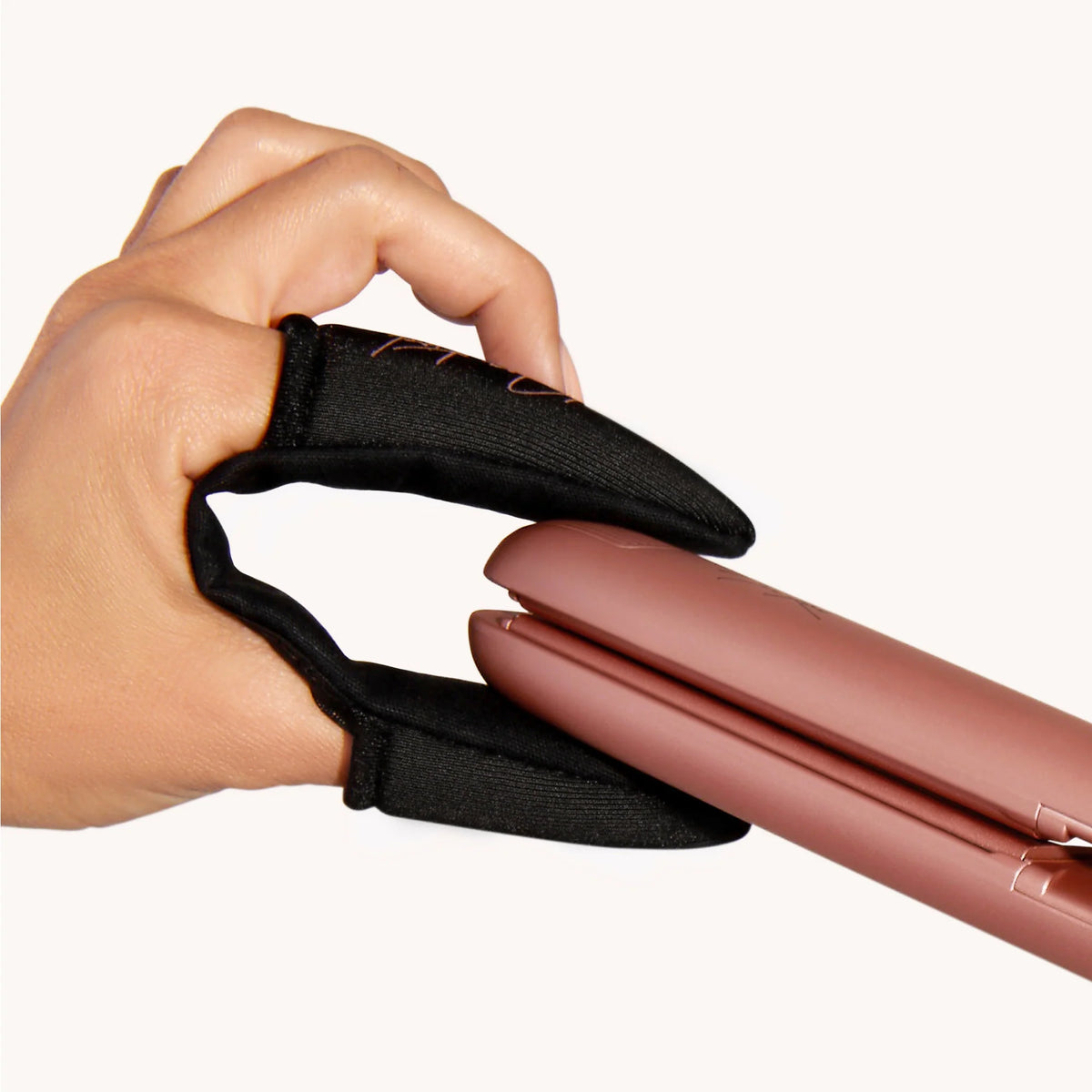 NKB Stylista Flat Iron Set – 1” Ceramic Hair Straightener & Styling Kit