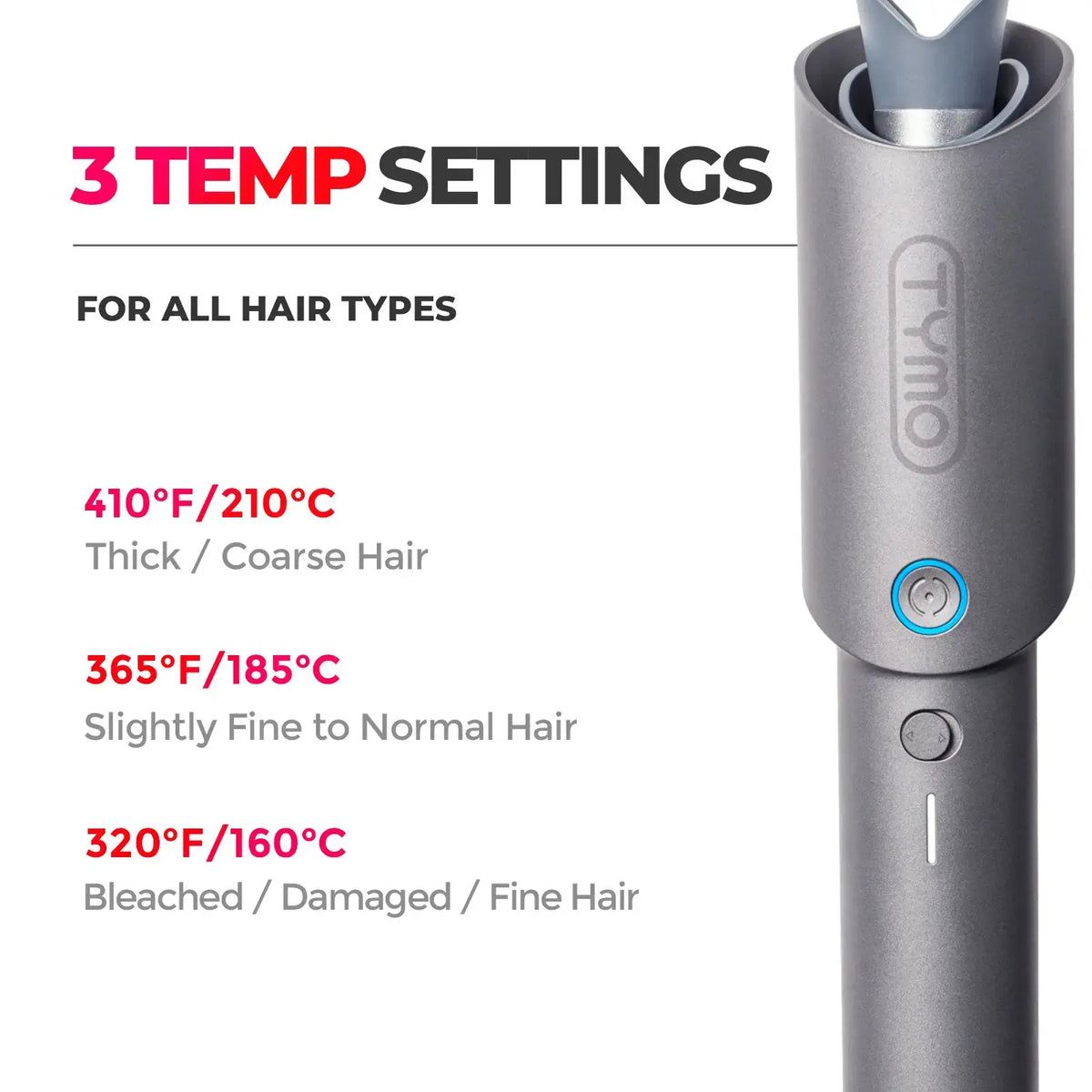 TYMO CURLGO GREY ECO