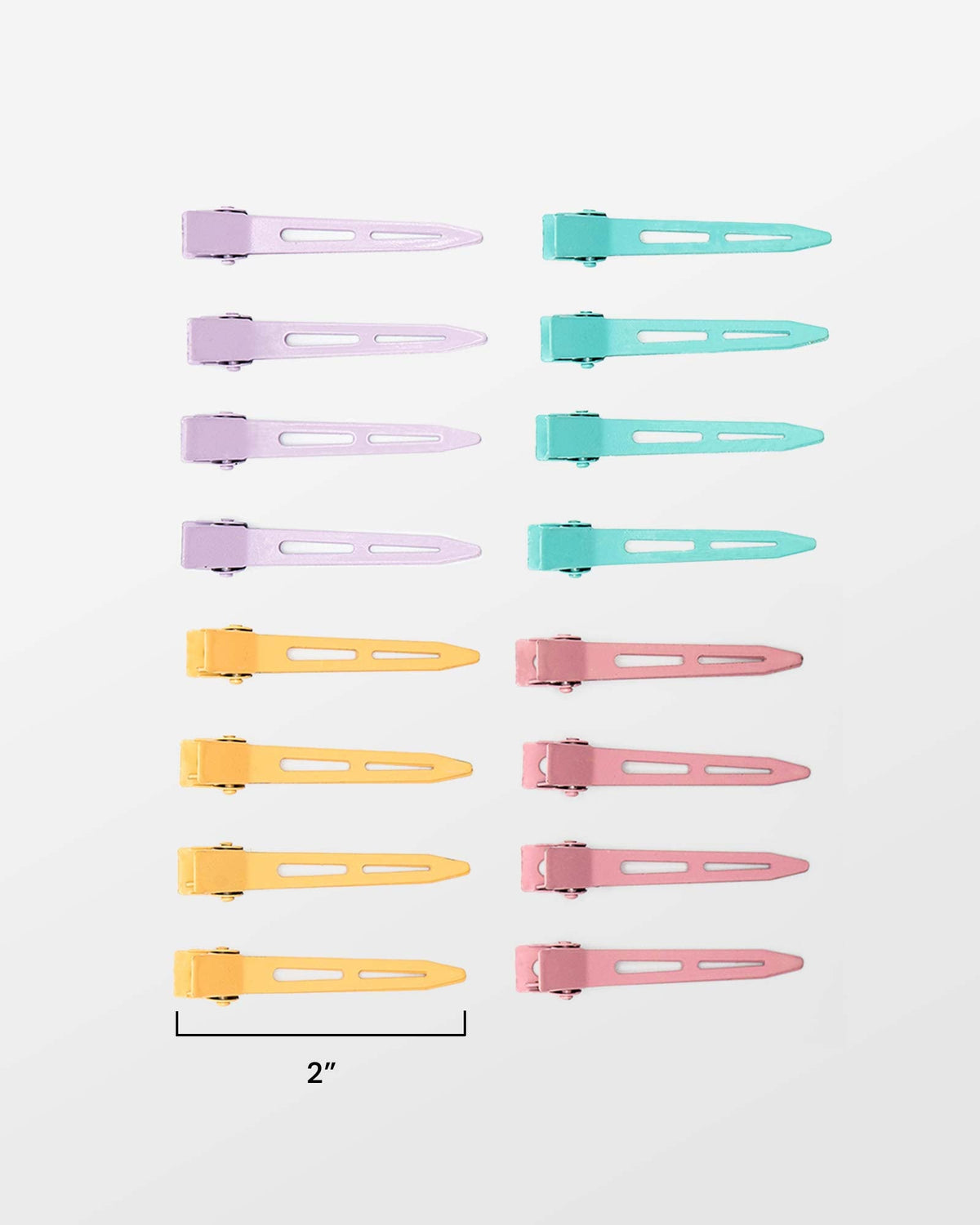 16 - Metal Hair Clips