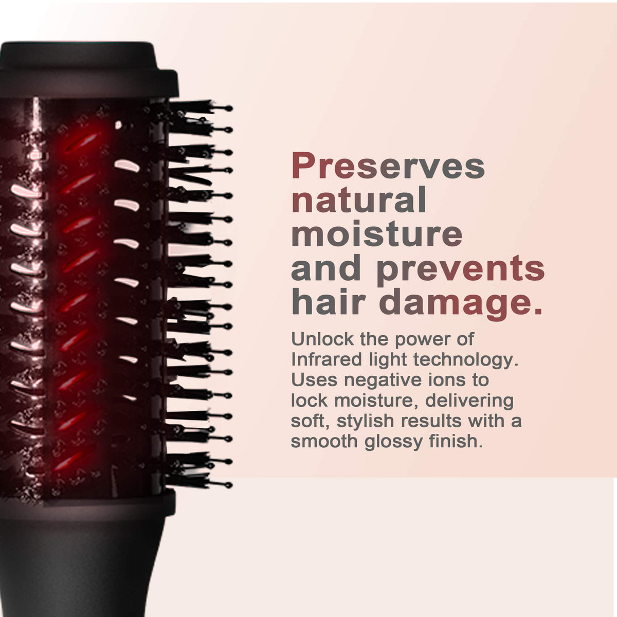 Aero Pro Blow Dryer Brush – 2” Round Hair Brush