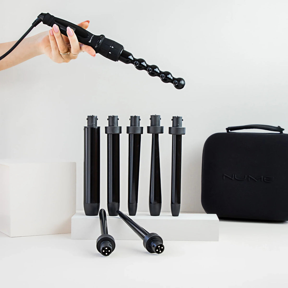 Octowand 8-in-1 Curling Wand Set – Interchangeable Barrels