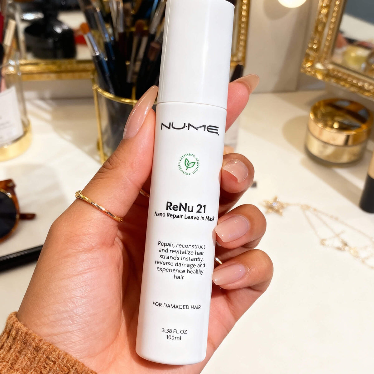 ReNu21 Nano Repair Leave-In Mask for Damaged Hair