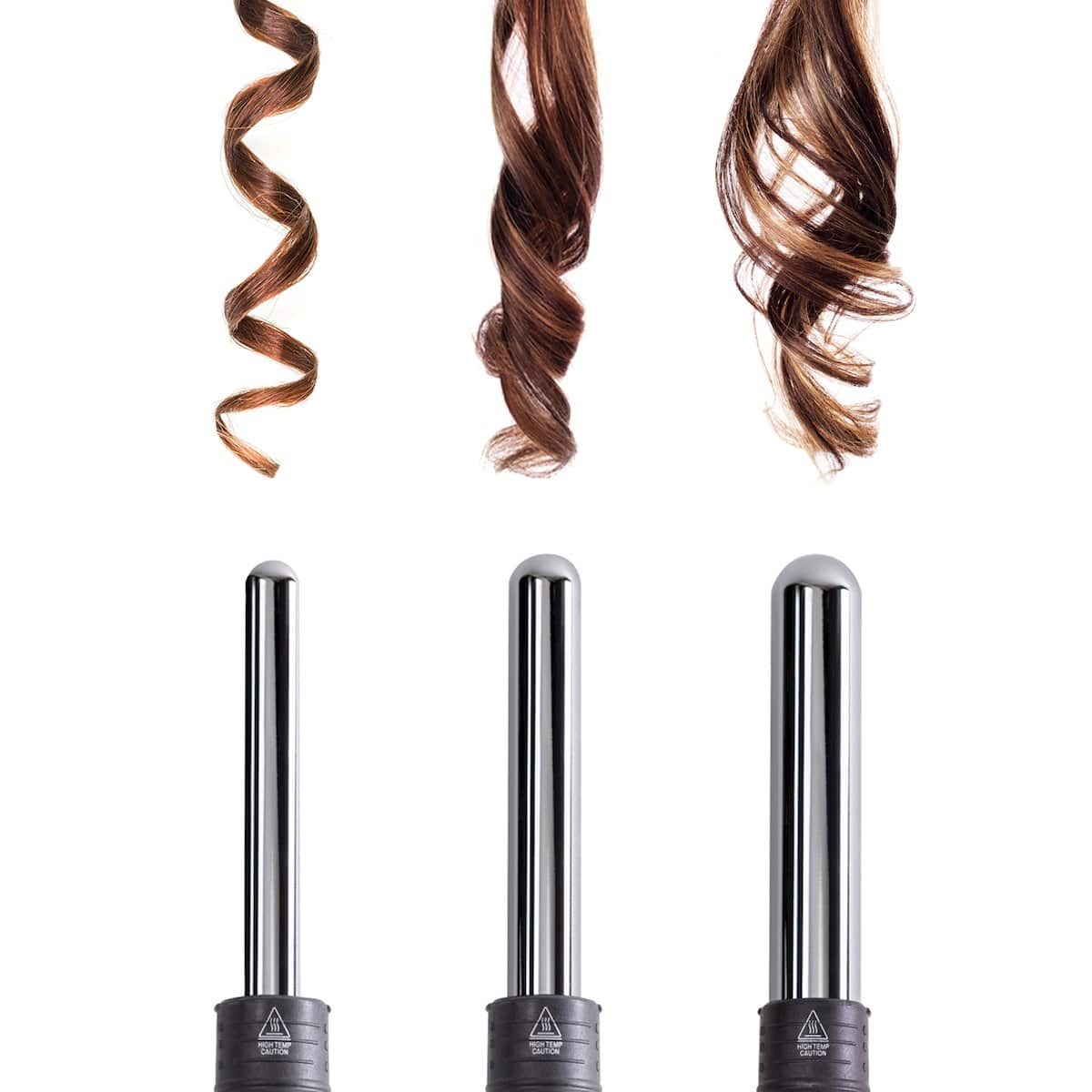 TITAN 3  3-In-1 Curling Wand – Interchangeable Titanium Barrels