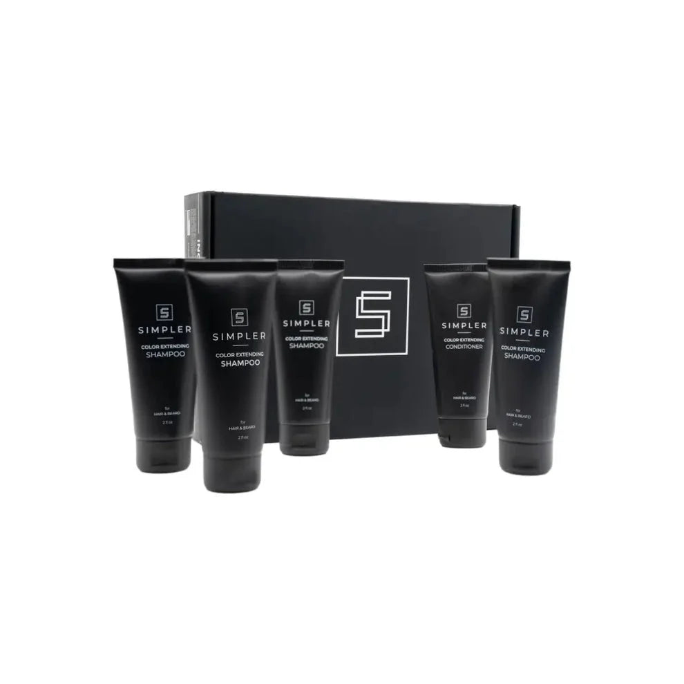 Shampoo & Conditioner 5 - Tube Sampler Kit